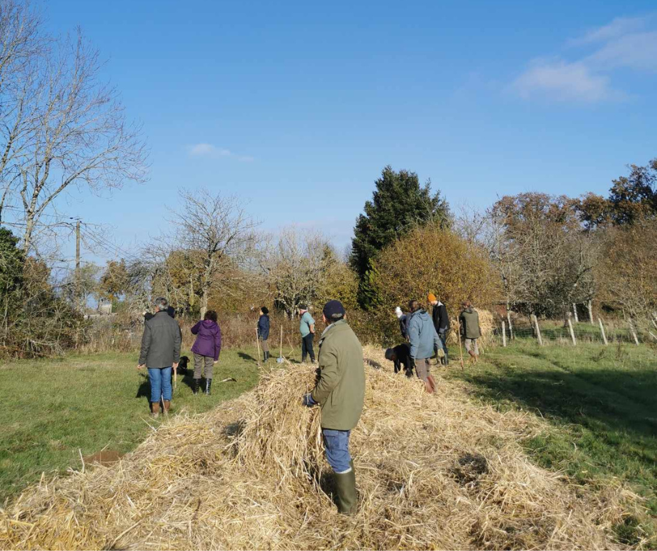 Balade ornithologique et plantation de haies à Blond !