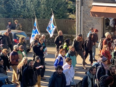 Manifestation pour une forêt vivante ! Plateau de Millevaches 