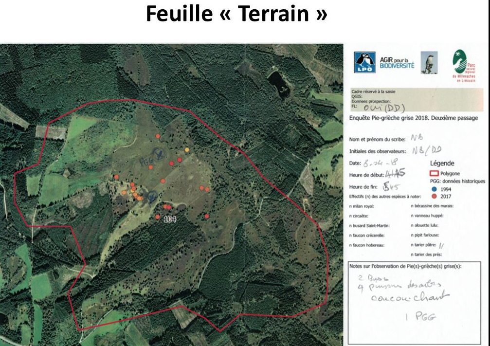 Feuille prospection